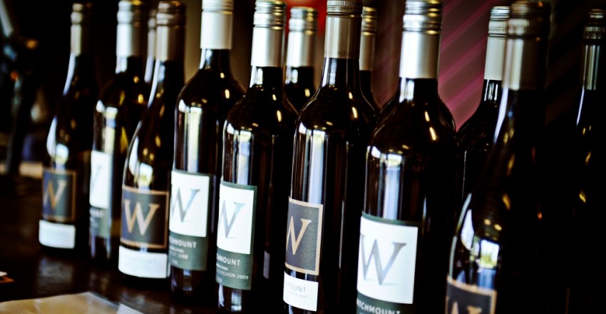 Wine bottles